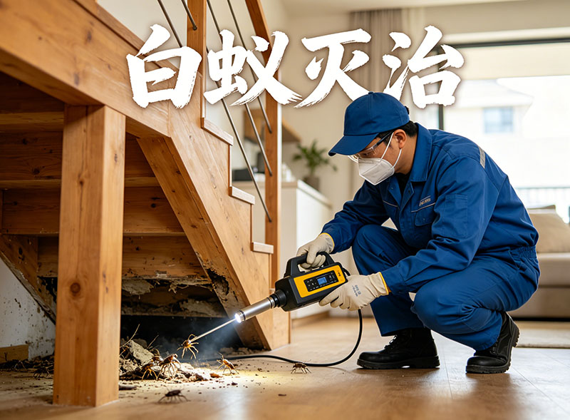 泗洪白蚁灭治服务｜专业消杀，筑牢建筑安全防线